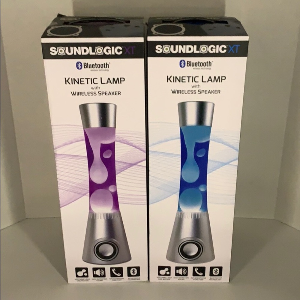 SOUNDLOGIC XT. Bluetooth Kinetic/Lava Lamp Speaker